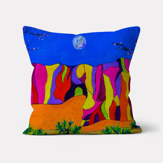 High Noon Art Deco Pillow