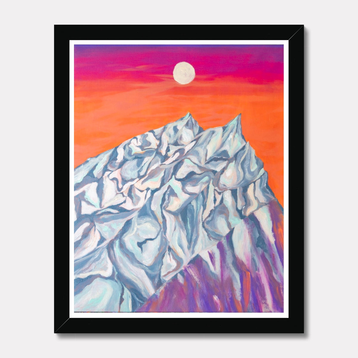 Grand Tetons Sunrise Framed Print