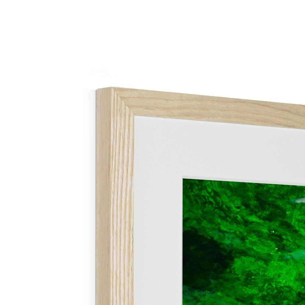 Forest Green Framed & Mounted Print