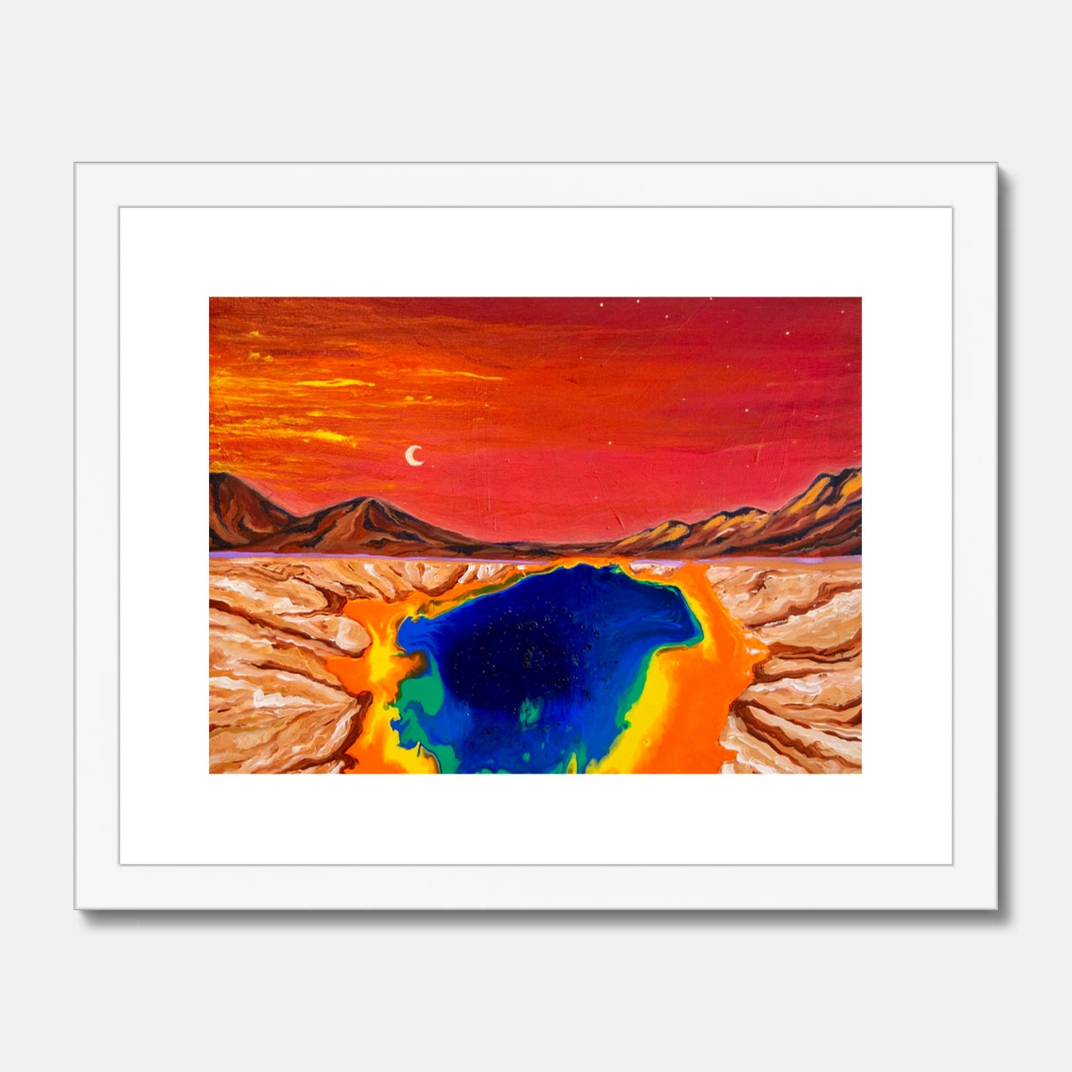 Depth of the West Framed & Mounted Print