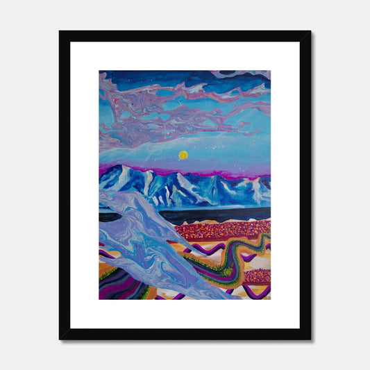 Evening Hour Framed & Mounted Print