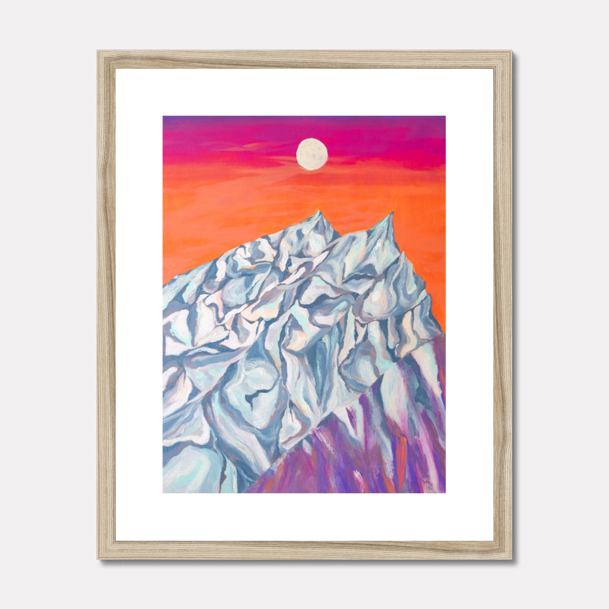 The Summit Framed & Mounted Print