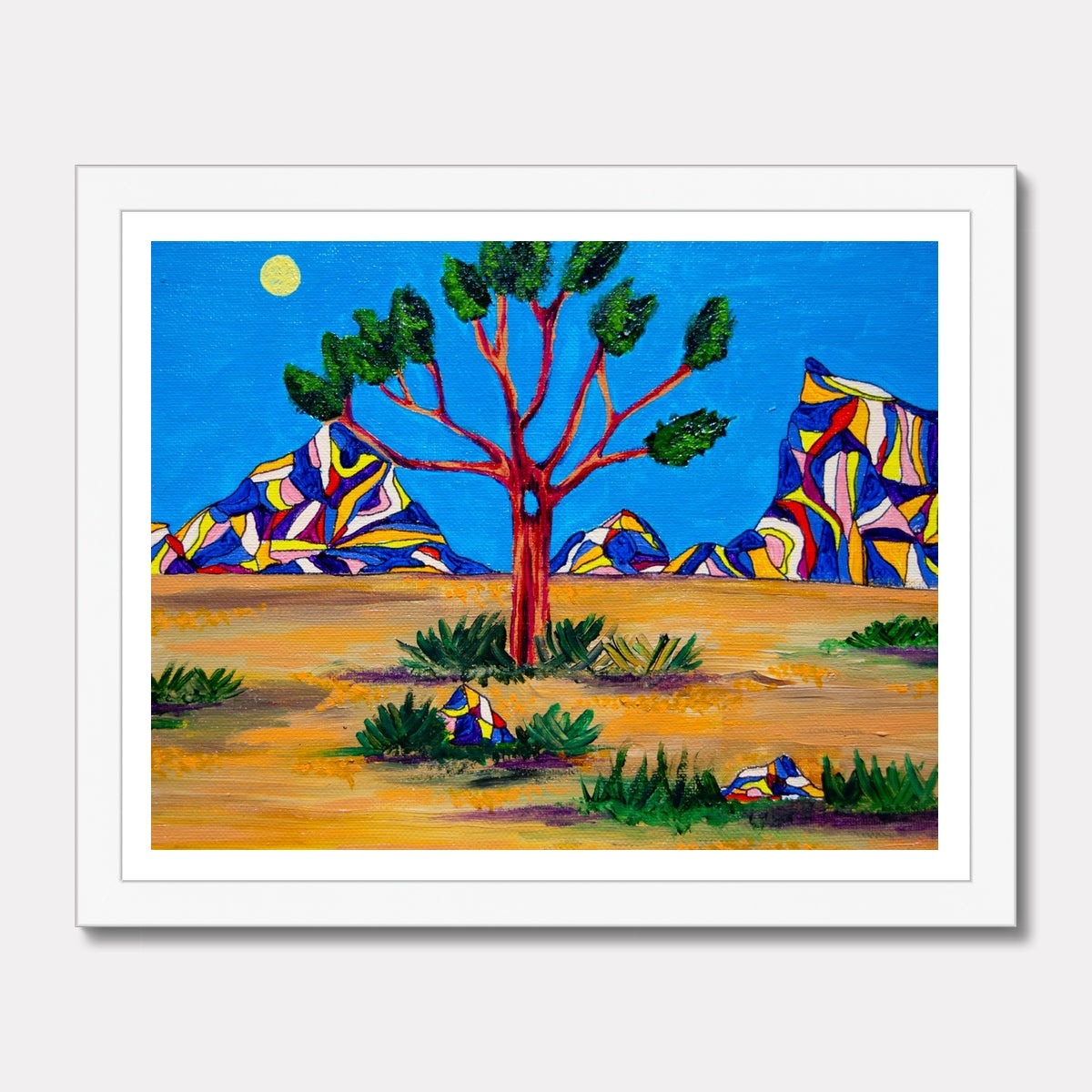 Lone Tree Framed Print