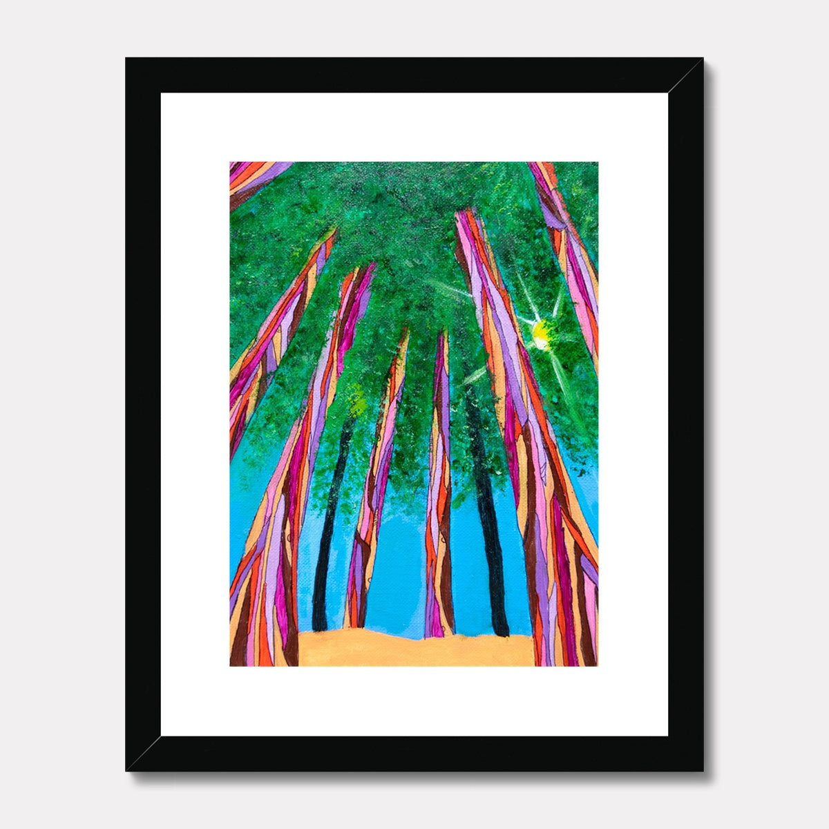 Redwood Dreams Framed & Mounted Print