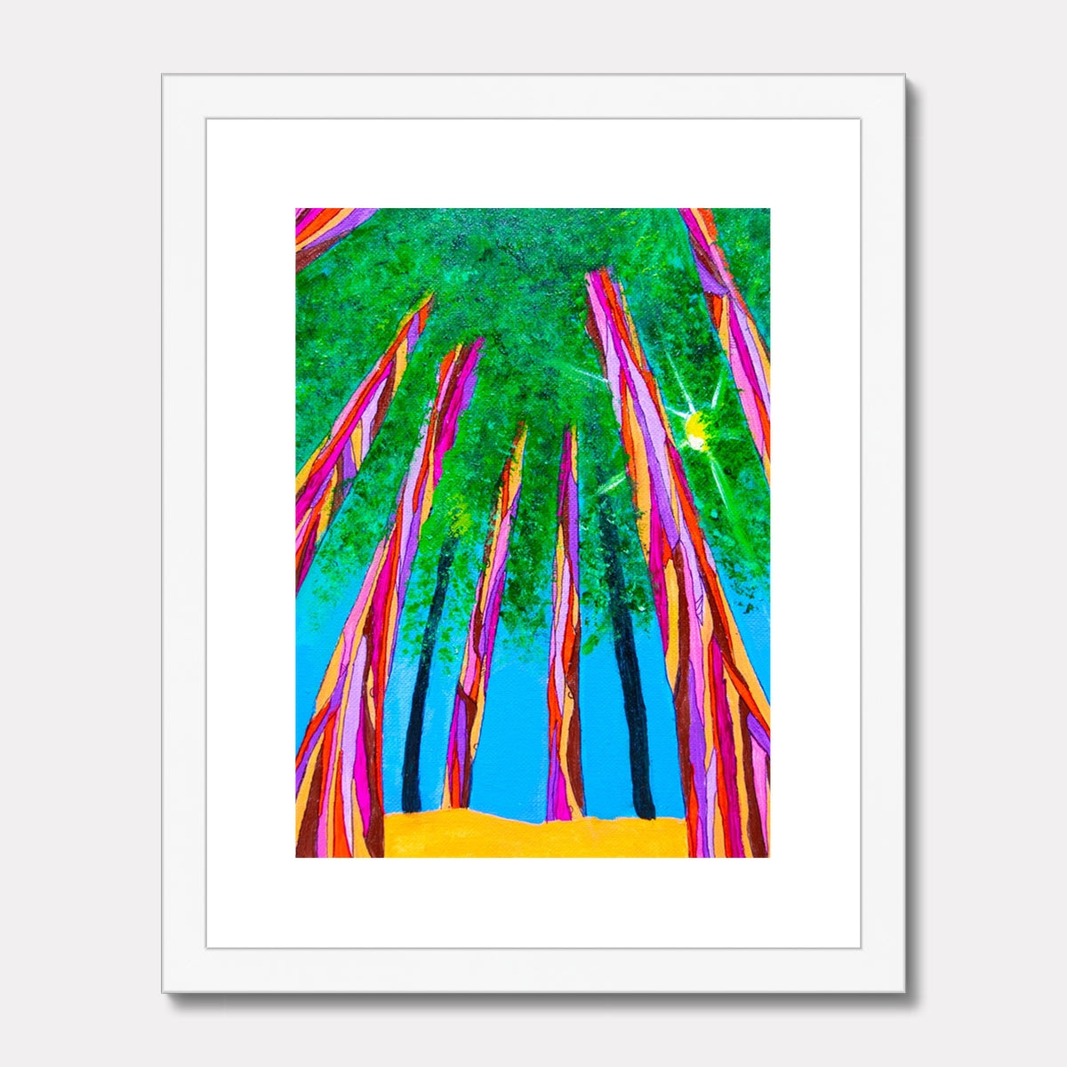 Redwood Dreams Framed & Mounted Print