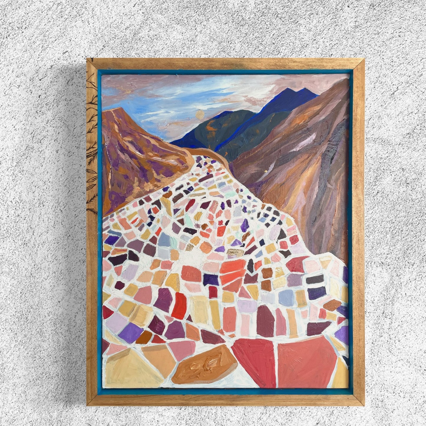 Valley of Salt original painting