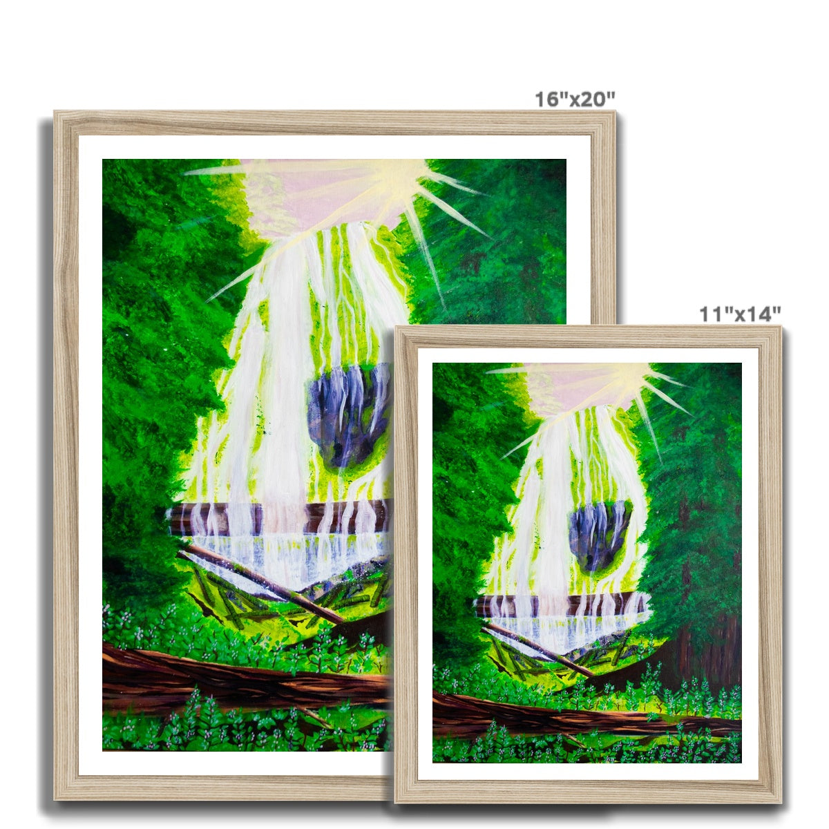 Forest Green Framed Print