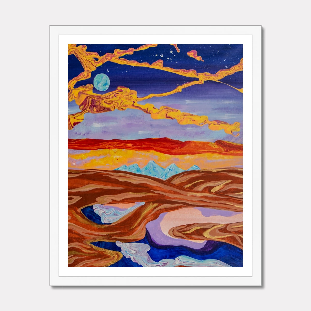 Aurora Evening Framed Print