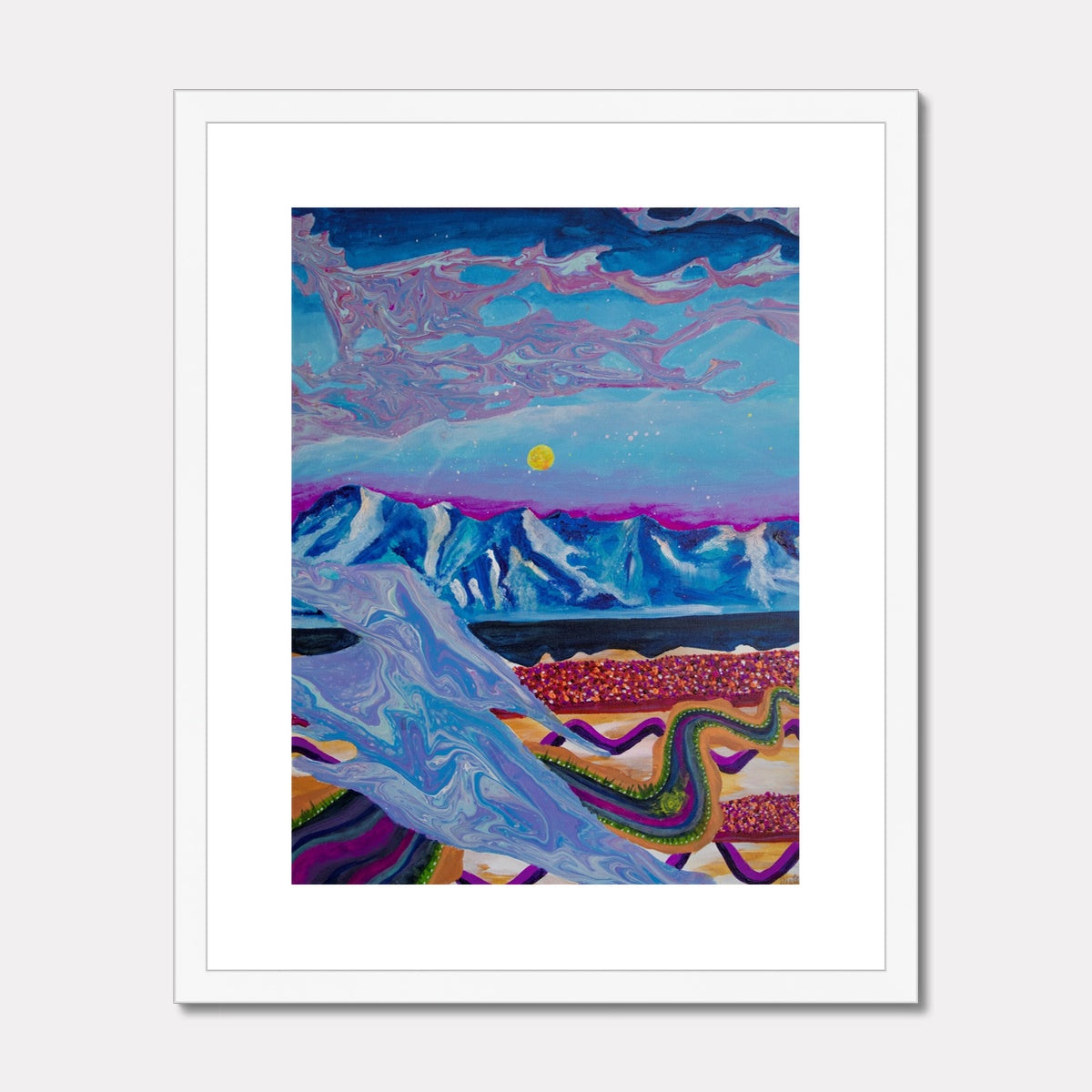 Evening Hour Framed & Mounted Print