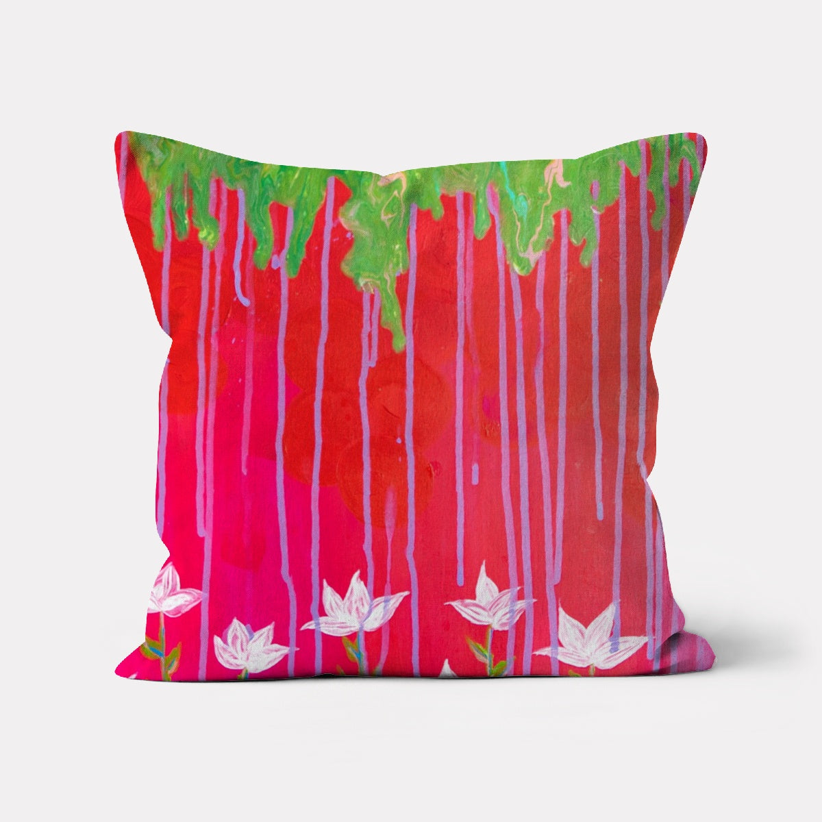 April Showers Bring May Flowers Cushion