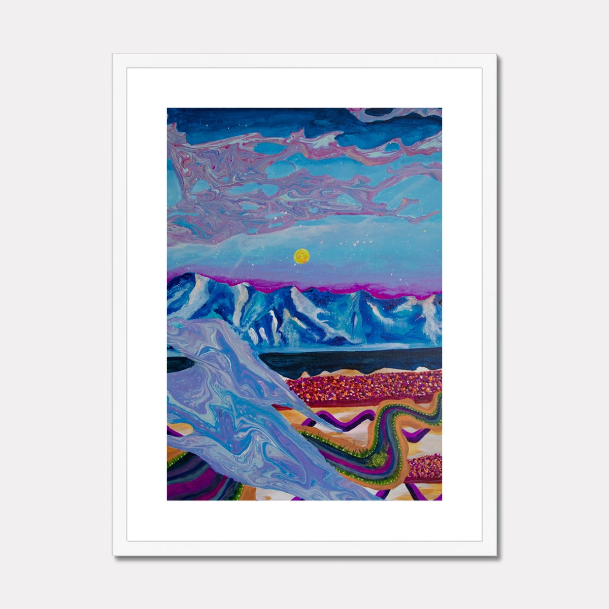 Evening hour Framed & Mounted Print