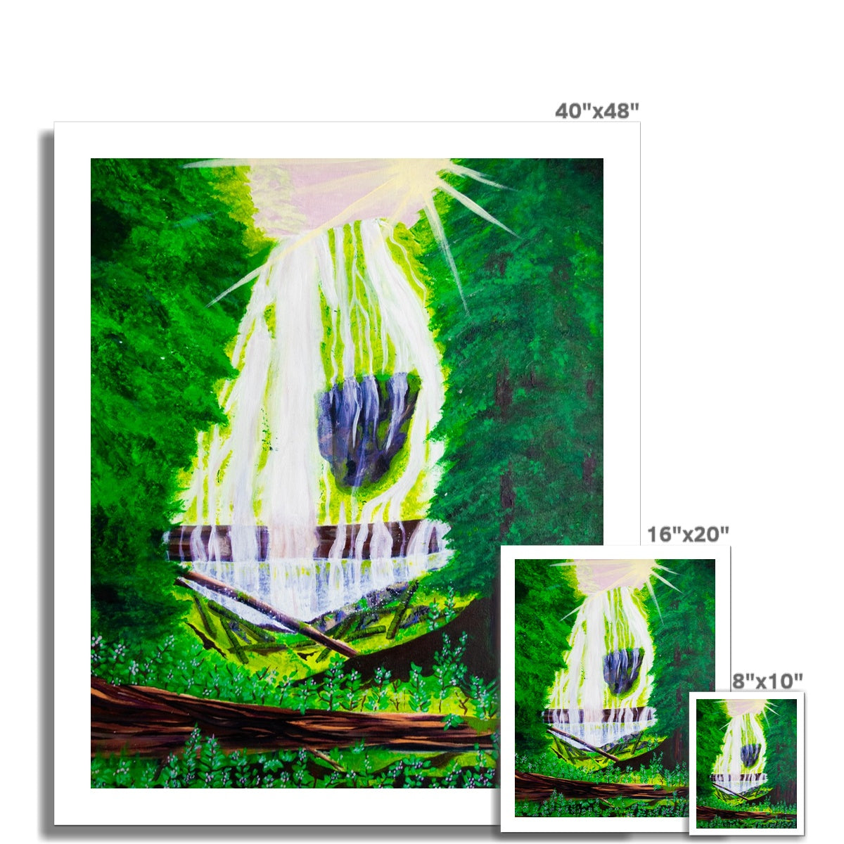 Forest Green Fine Art Print