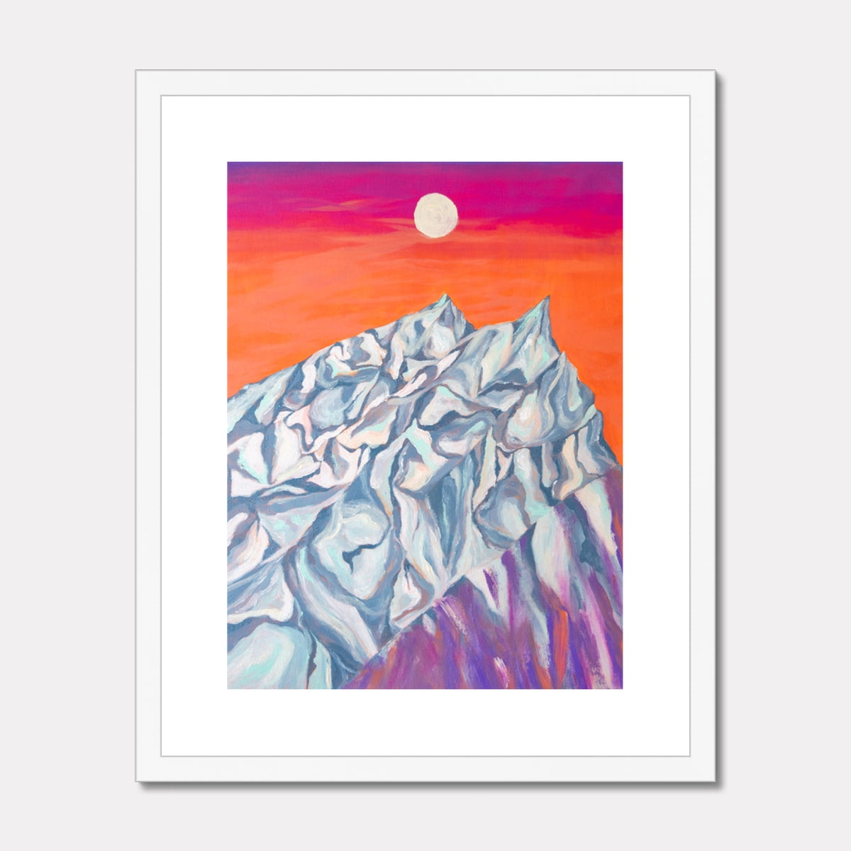 The Summit Framed & Mounted Print