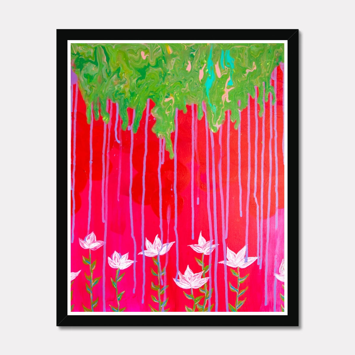 Spring Showers Framed Print