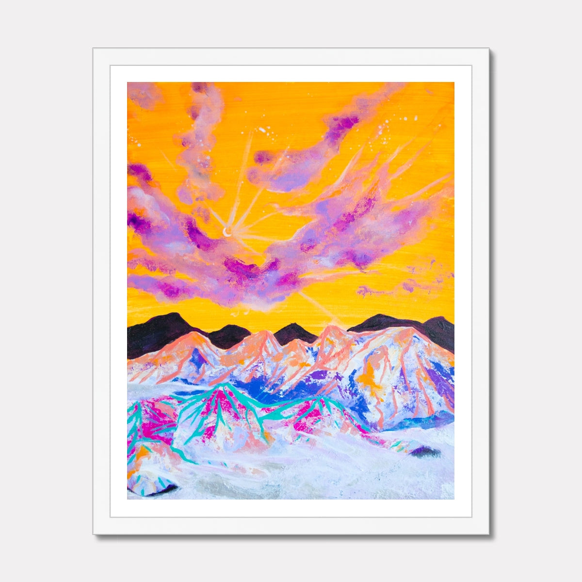 Winter Solstice Framed Print