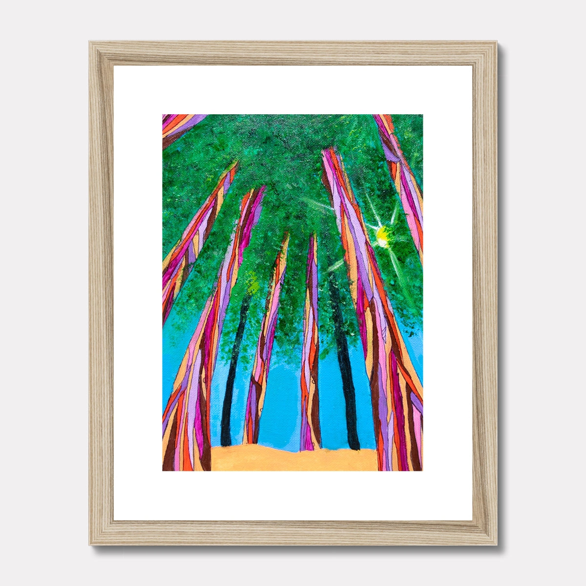 Redwood Dreams Framed & Mounted Print