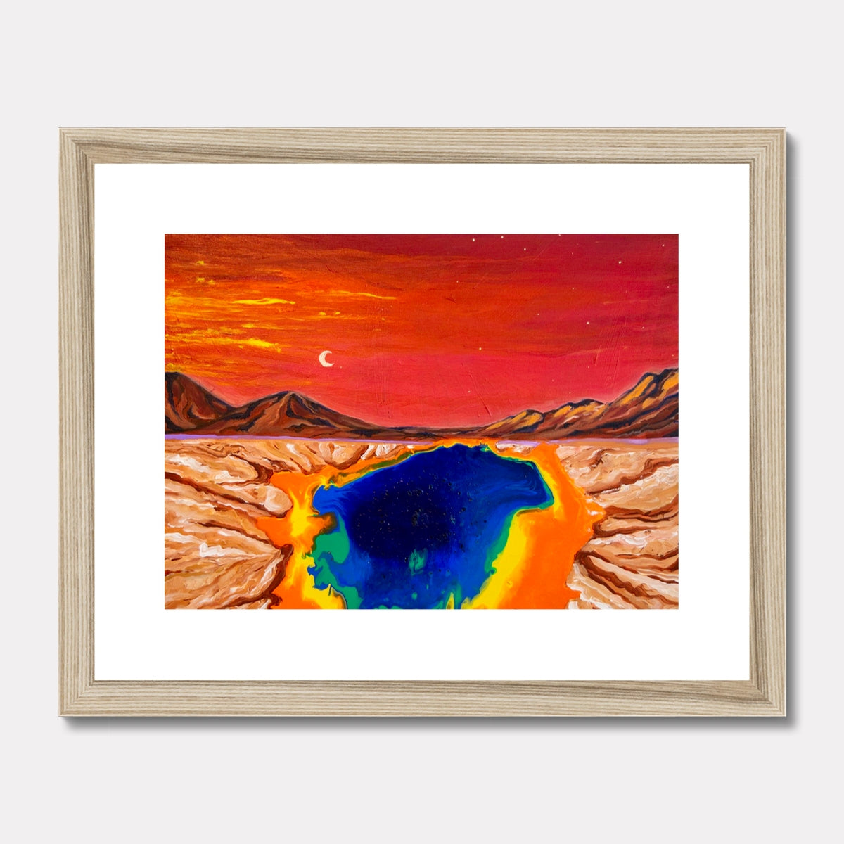 Depth of the West Framed & Mounted Print