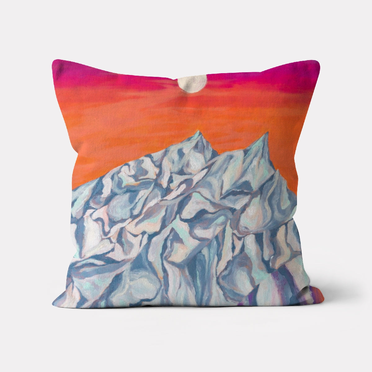 Grand Tetons Sunrise Cushion