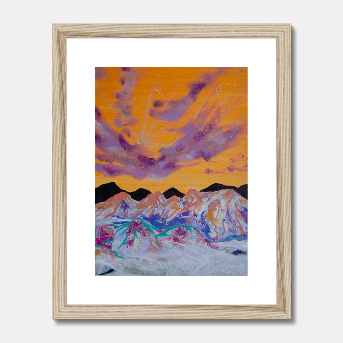 Winter Solstice Framed & Mounted Print