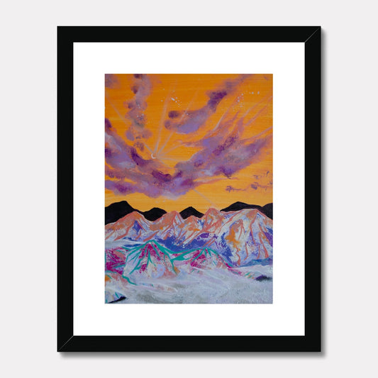 Winter Solstice Framed & Mounted Print