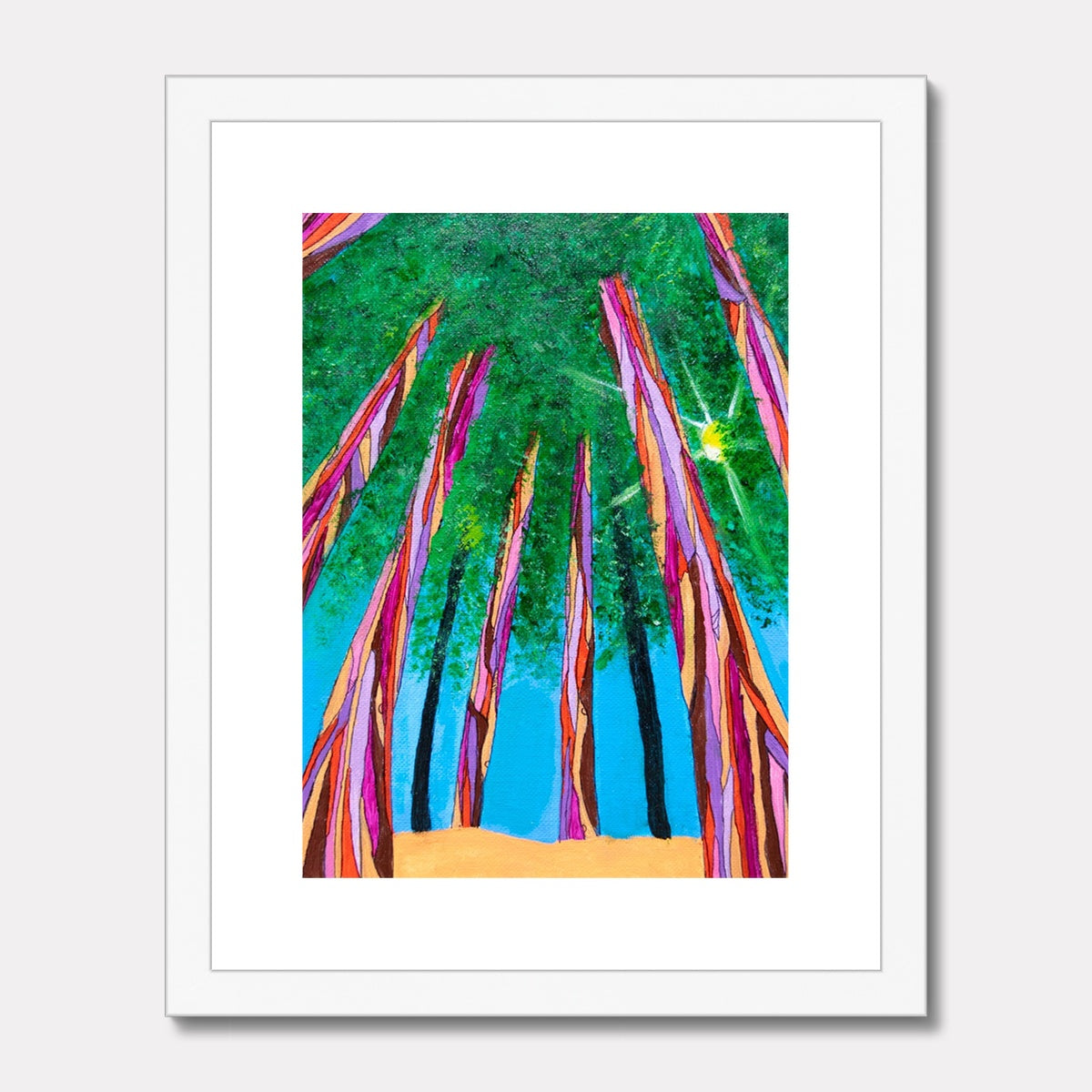 Redwood Dreams Framed & Mounted Print