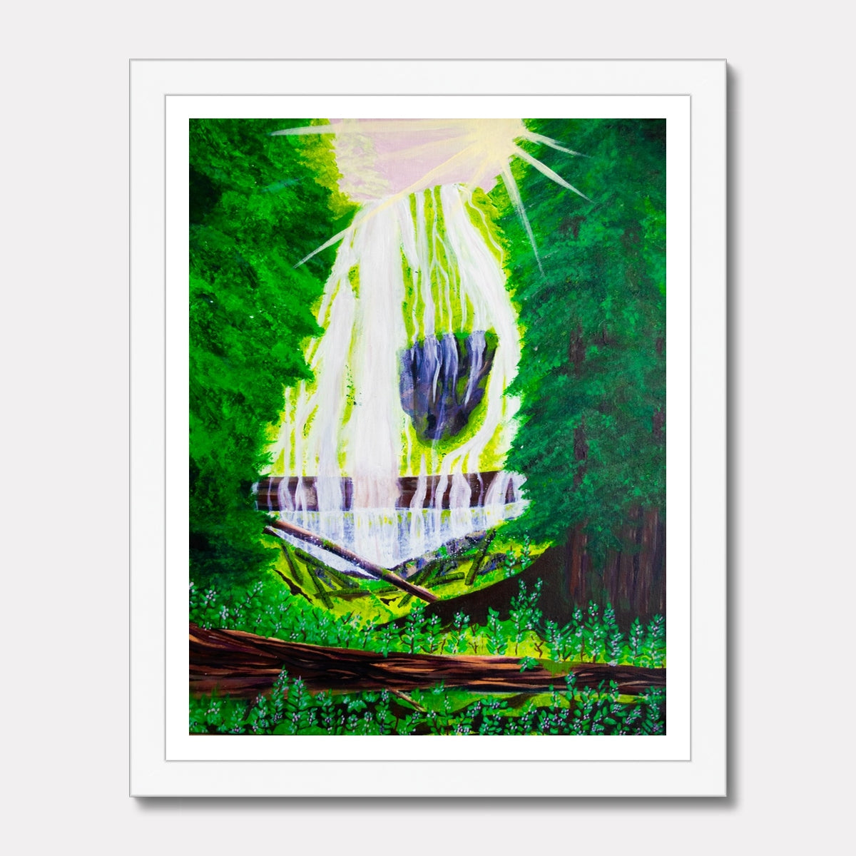 Forest Green Framed Print