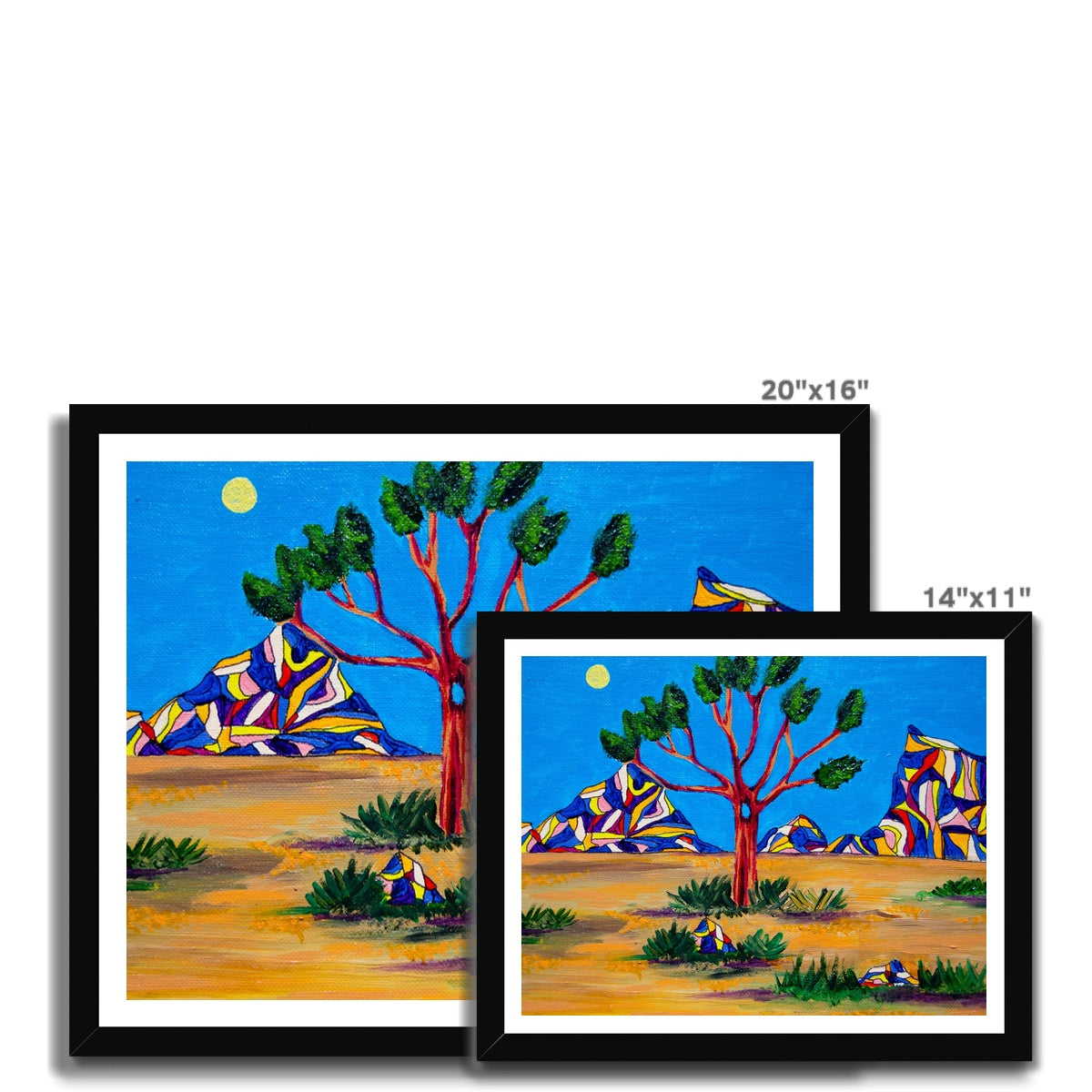 Lone Tree Framed Print