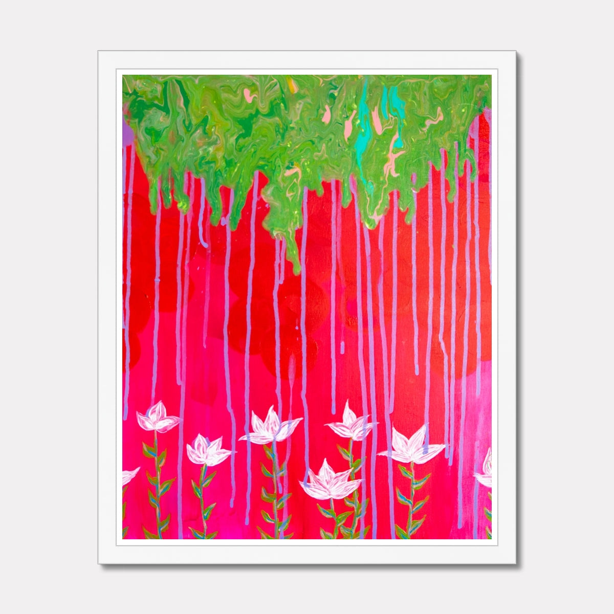 Spring Showers Framed Print