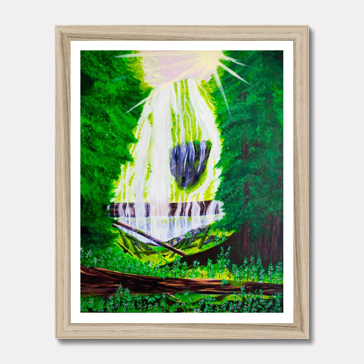 Forest Green Framed Print