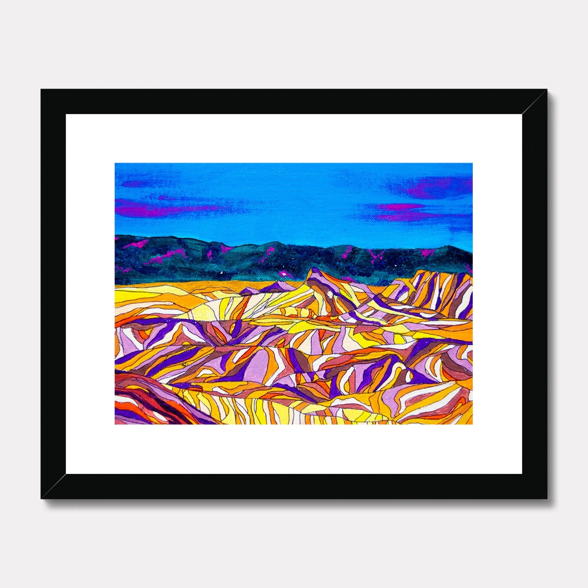 death valley art print wall art