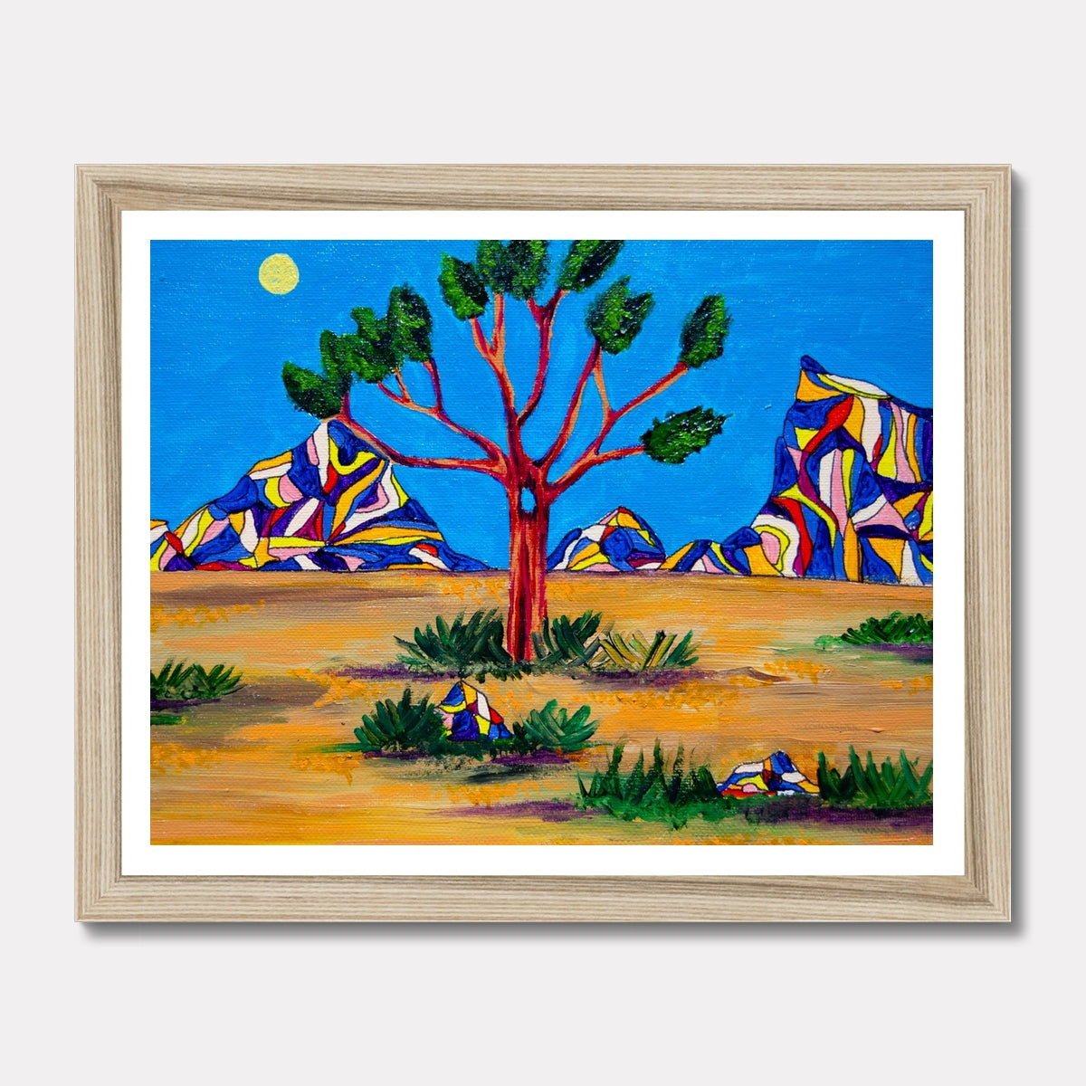 Lone Tree Framed Print