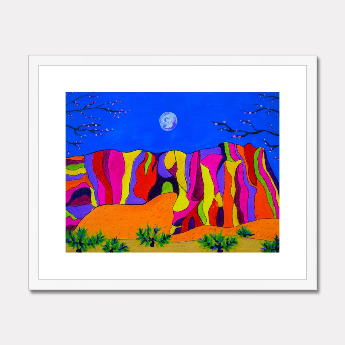 High Noon Framed & Mounted Print