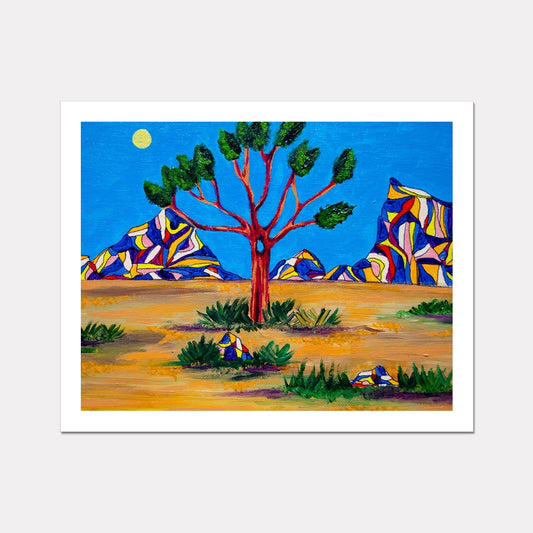 wall art joshua tree print