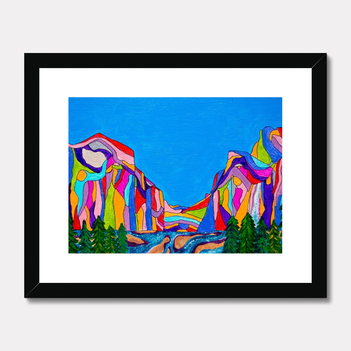 yosemite art print